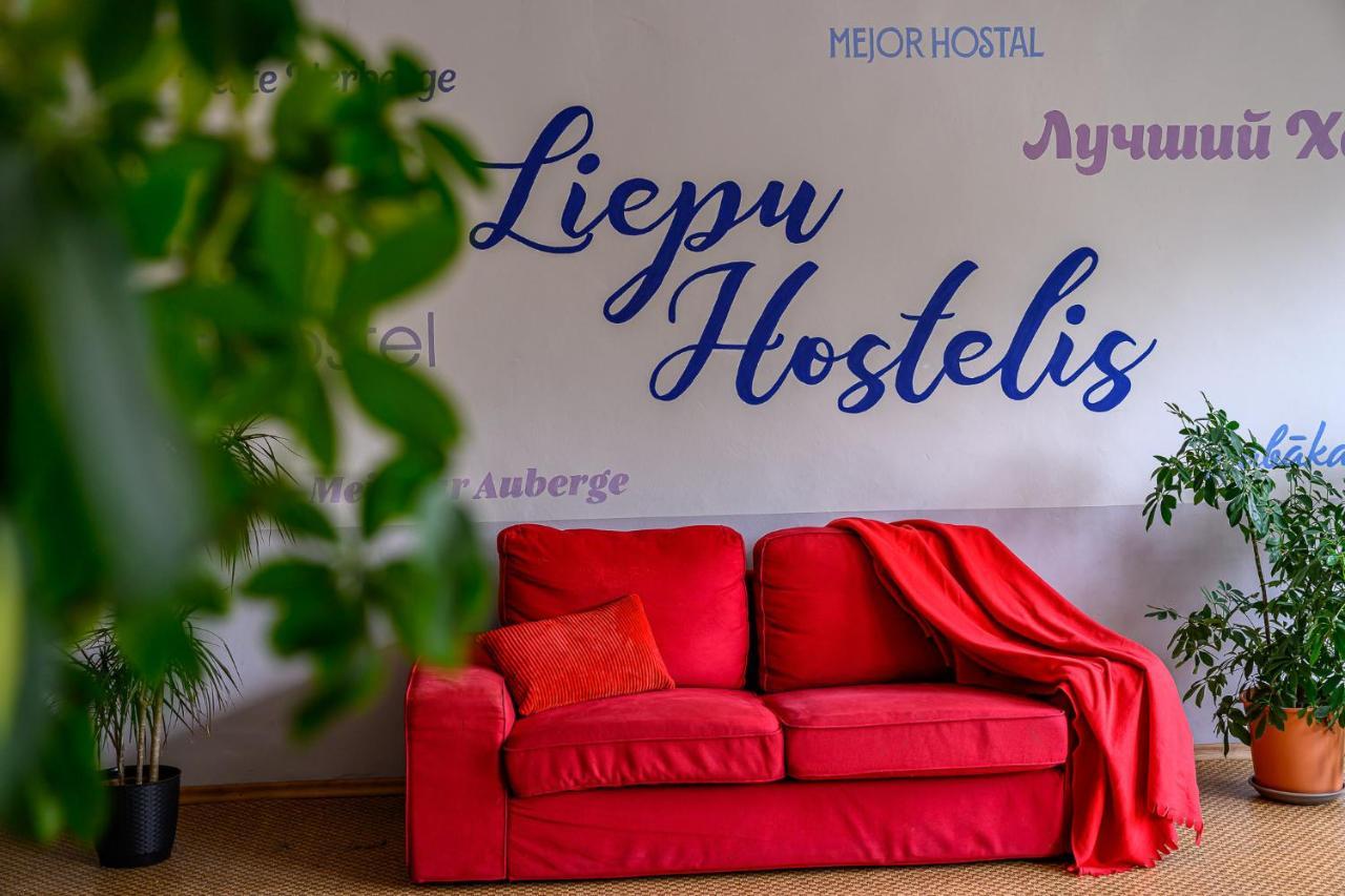 Liepu Hostelis لييبايا المظهر الخارجي الصورة